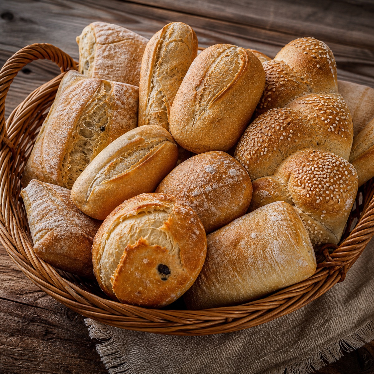 Frisches Brot von Sirigano